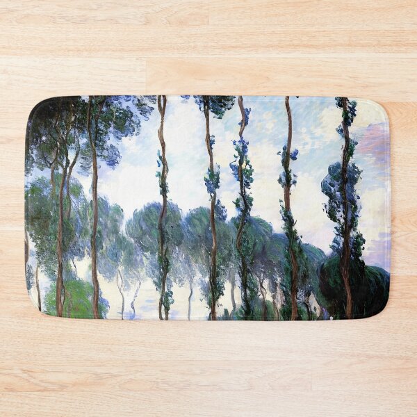 Item preview, Poplars on the Banks of the River Epte, Overcast Weather designed and sold by artdesignsnow.