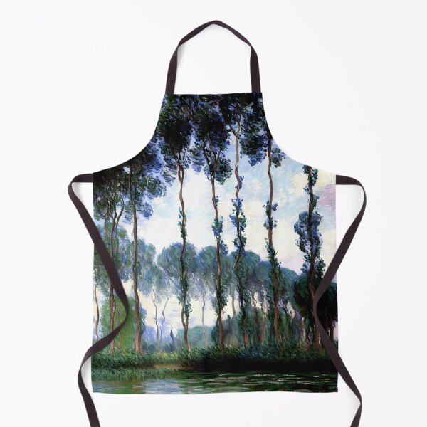 Item preview, Poplars on the Banks of the River Epte, Overcast Weather designed and sold by artdesignsnow.