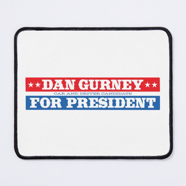 Item preview, Dan Gurney for President designed and sold by retropetrol.