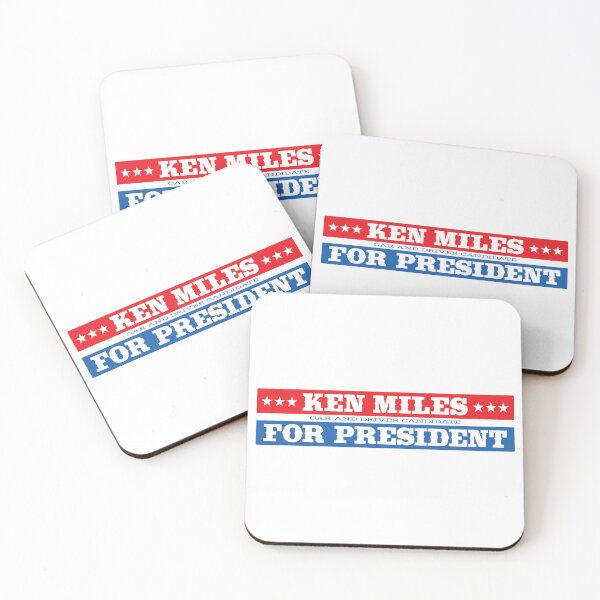 Item preview, Ken Miles for President designed and sold by retropetrol.