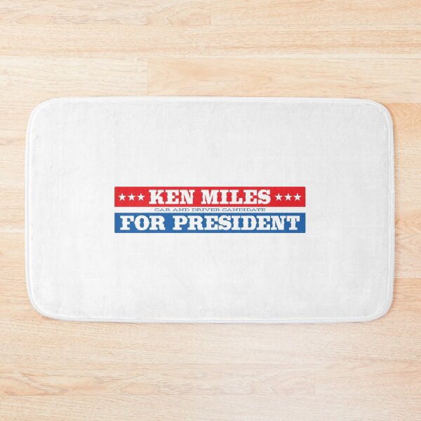 Item preview, Ken Miles for President designed and sold by retropetrol.