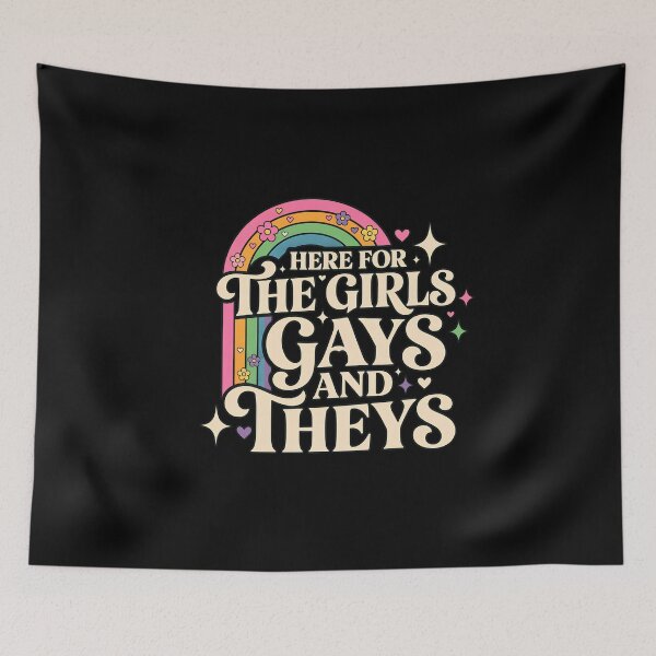 Item preview, Here for The Girls Gays and Theys Vintage LGBTQ Ally designed and sold by thomas-frame.