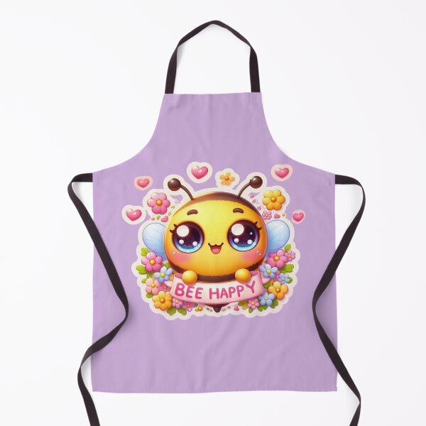 Item preview, Cute Kawaii Bumble Bee-Bee Happy designed and sold by carestazafeli.