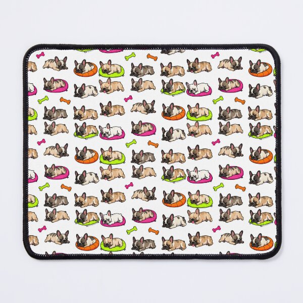 Item preview, Cute French Bulldog Sleepy Puppy Pack Clean Sheet designed and sold by Dhenin Studio.