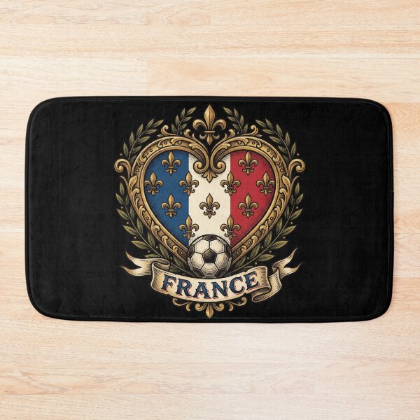 Item preview, France Heart Fleur de Lis — Soccer World Cup 2026 designed and sold by David Mateo ArtWorks.