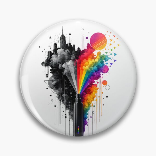 Item preview, Pride In Every Puff – Urban Vapor Art designed and sold by House of Taste Vape Designs.