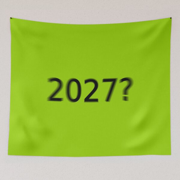 Item preview, 2027 Supreme Green Question Unique Artwork Sign designed and sold by Doctor Schtrudel.