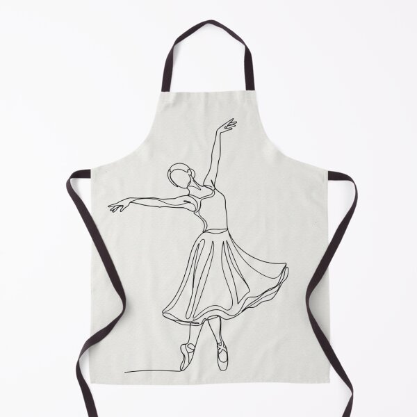 Item preview, Minimalist Ballerina One Line Art designed and sold by Denim Art Studio.