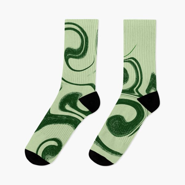 Item preview, Sage Green Fluid Swirls - Sage and Forest Marble designed and sold by CaramelCo.