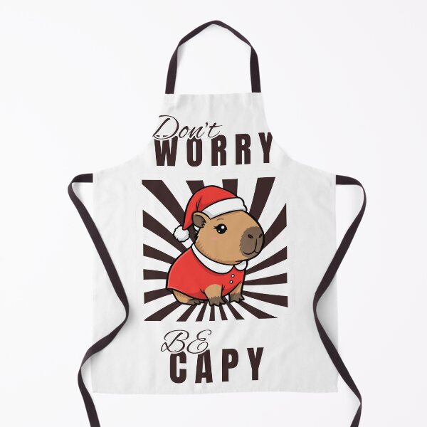 Item preview, Dont Worry Be Capy Funny Christmas Capybara designed and sold by SoftAuraStudi0.