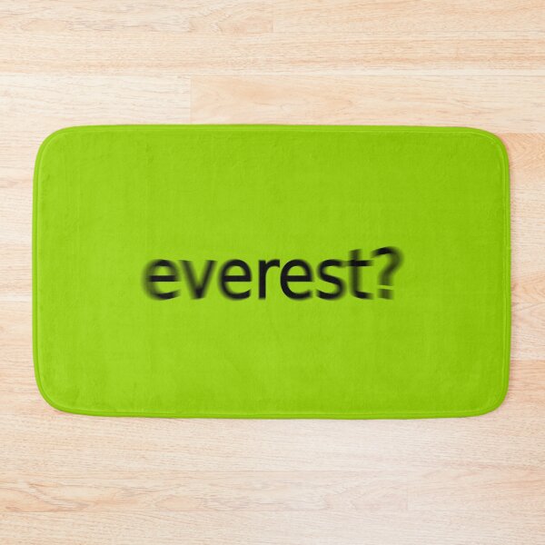Item preview, Everest Supreme Green Question Unique Artwork Sign designed and sold by Doctor Schtrudel.