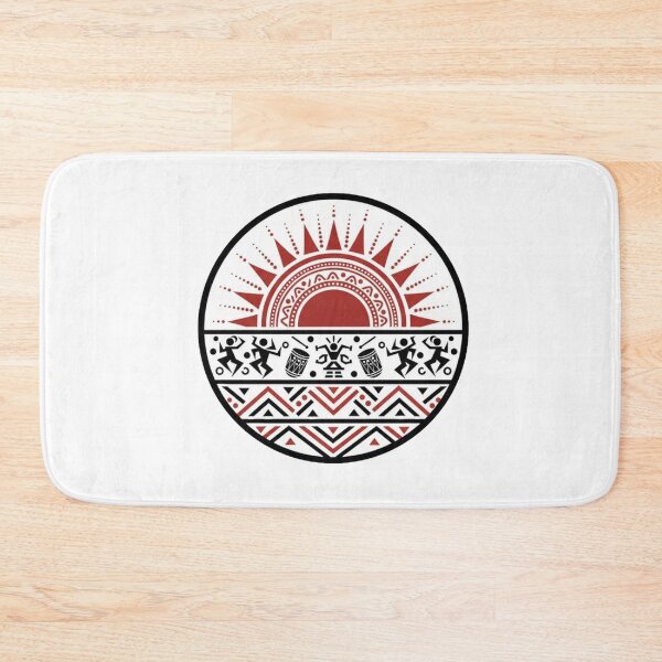 Item preview, Tribal Sun Dance: Indigenous Warli Folk Art ! Mystic Sun & Rhythm: Ethno-Tribal Mandala ! Warli Beats & Ancestral Sun ! Traditional Warli Folk Art & Geometric Tribal Mandala designed and sold by Ulikedigital14.