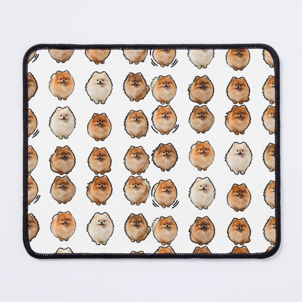 Item preview, Fluffy Pomeranian Cute Happy Dog Sticker Pack designed and sold by Dhenin Studio.