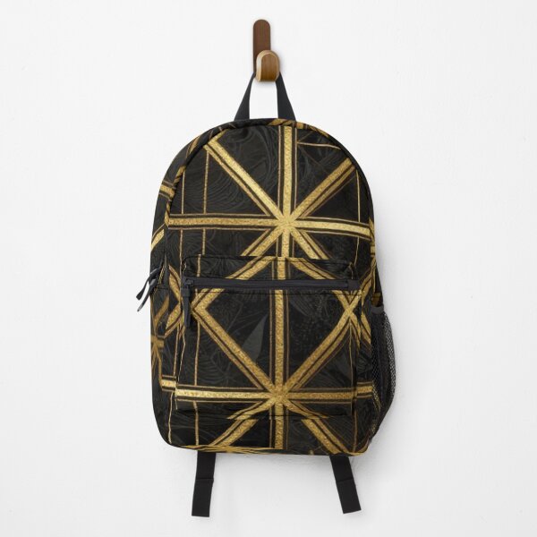 Item preview, Golden Geometric Grid designed and sold by RandomWalker.