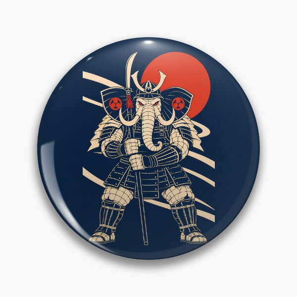 Item preview, Samurai Elephant designed and sold by KungPowUnicorn.