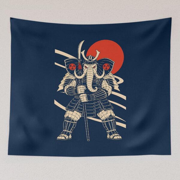 Item preview, Samurai Elephant designed and sold by KungPowUnicorn.