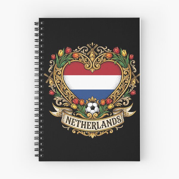 Item preview, Netherlands Heart Tulips Windmill — Soccer World Cup 2026 designed and sold by David Mateo ArtWorks.