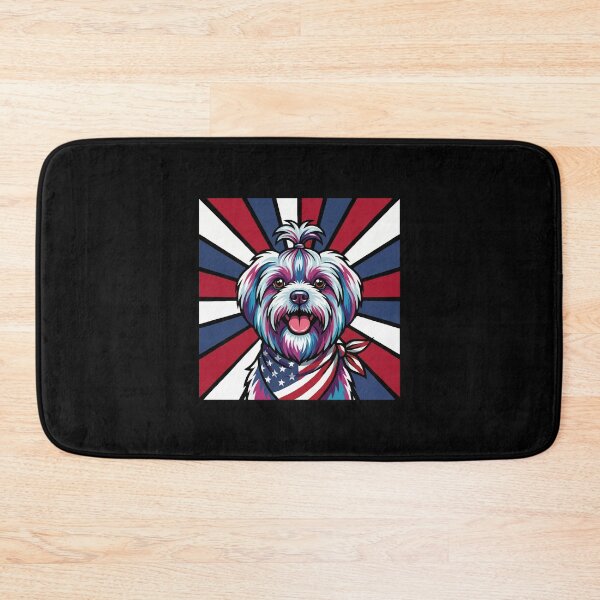 Item preview, Maltese 4th of July Dog – Patriotic USA Puppy Gift designed and sold by The Real Life Symphony.