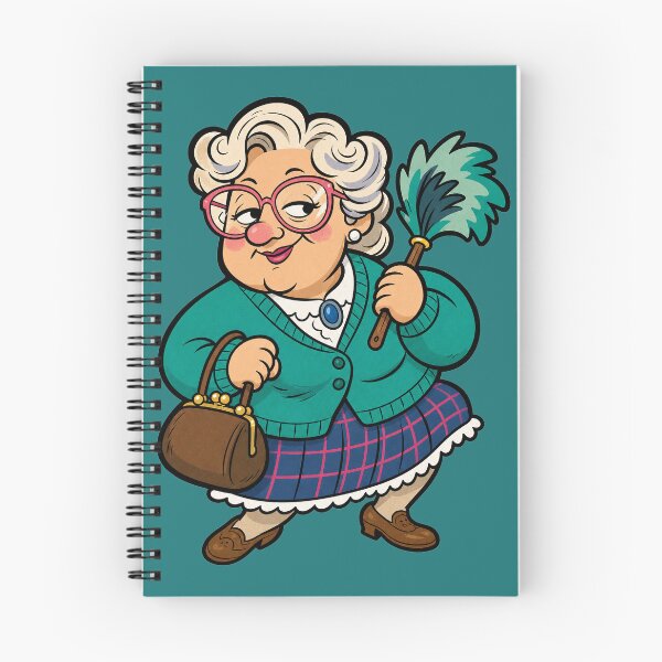 Item preview, Mrs Doubtfire designed and sold by BrambleBox.