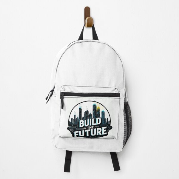 Item preview, Build The Future Motivational Tech Sticker for Innovators and Creators designed and sold by skillifyme.