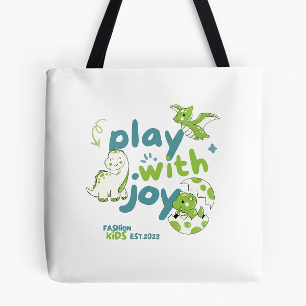 Item preview, Green and Teal Playful Dinosaurs Fashion Kids T-Shirt designed and sold by SVSocialH.
