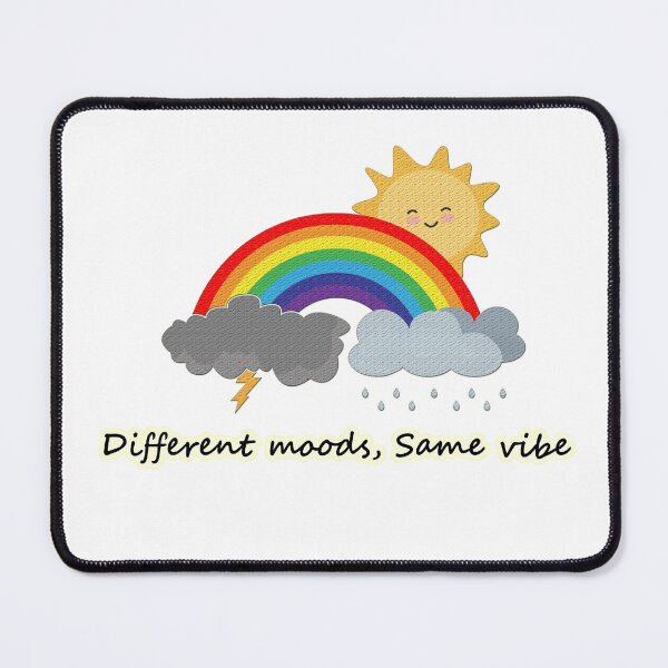 Item preview, Rainbow, Sun and Clouds - Different Moods designed and sold by reanacreations.