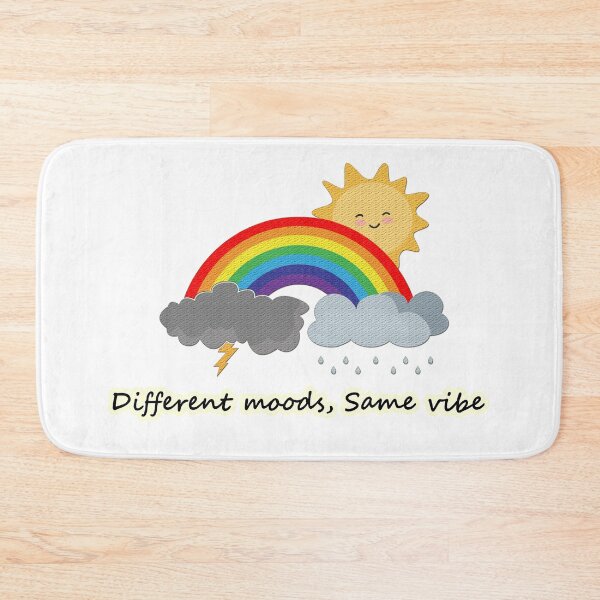Item preview, Rainbow, Sun and Clouds - Different Moods designed and sold by reanacreations.