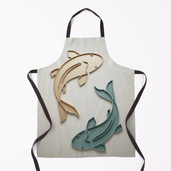 Item preview, Abstract 3D Style Yin Yang Fish Graphic designed and sold by TheDenimArt.