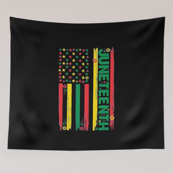 Item preview, Juneteenth 1865 African Americans Flag Celebration designed and sold by thomas-frame.