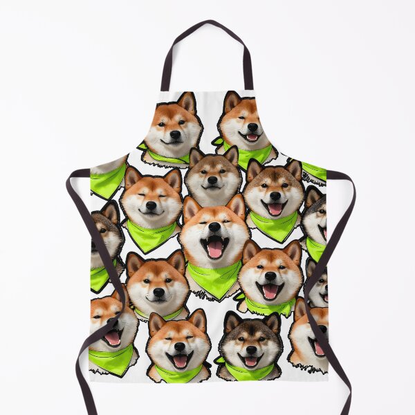 Item preview, Funny Shiba Inu Sassy Expressions Sticker Sheet designed and sold by Dhenin Studio.