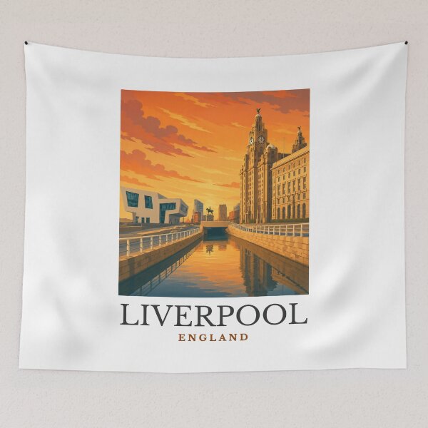 Item preview, Liverpool - England designed and sold by GoodOldVintage.