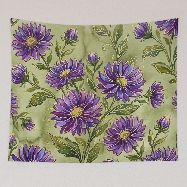 Item preview, Aster Flower designed and sold by GraphicsClub.