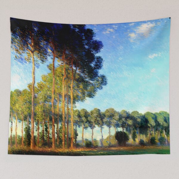 Item preview, Poplars on the Banks of the River Epte, Seen from the Marsh designed and sold by artdesignsnow.