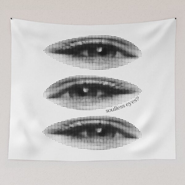 Item preview, Soulless Eyes? Great Gifts for Artsy Dark Eyes Back  designed and sold by foryourbestself.