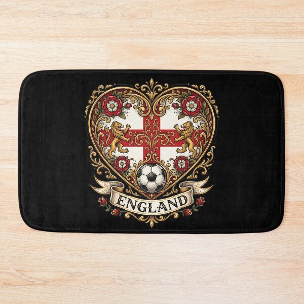 Item preview, England Heart Saint George Cross — Soccer World Cup 2026 designed and sold by David Mateo ArtWorks.