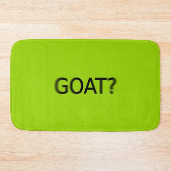 Item preview, GOAT Supreme Green Question Unique Artwork Sign designed and sold by Doctor Schtrudel.