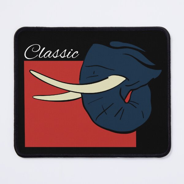 Item preview, Classic Geometric Elephant Illustration Minimalist Art designed and sold by SoftAuraStudi0.