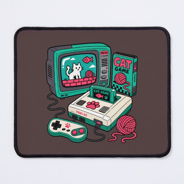 Item preview, Cat Gaming designed and sold by BrambleBox.