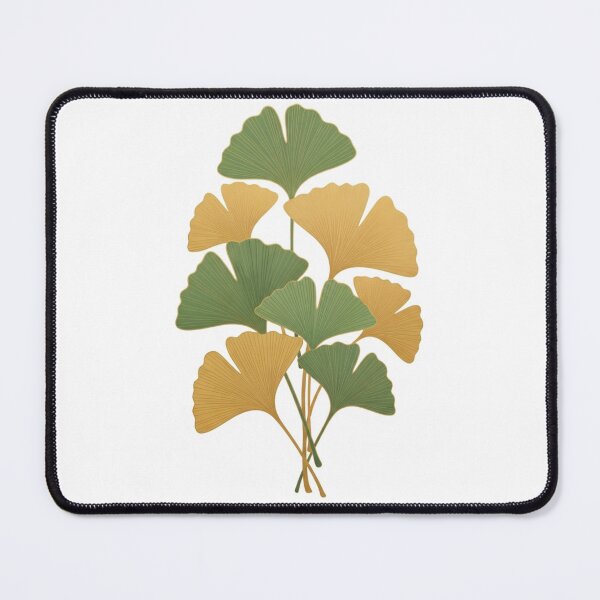 Item preview, Elegant Ginkgo Leaves Botanical Art designed and sold by TheDenimArt.