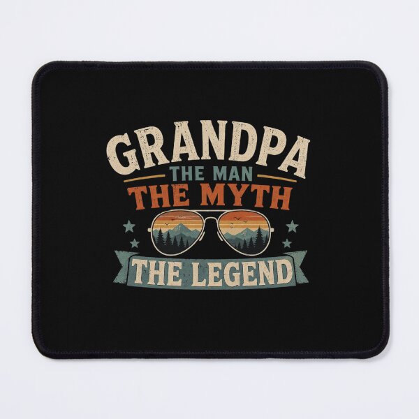Item preview, Retro Grandpa Family Legend Vintage Quote Design designed and sold by BunBuntheDog-.