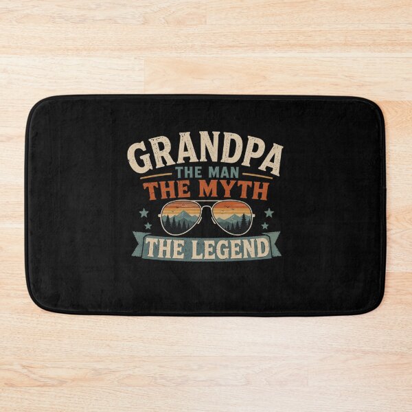 Item preview, Retro Grandpa Family Legend Vintage Quote Design designed and sold by BunBuntheDog-.