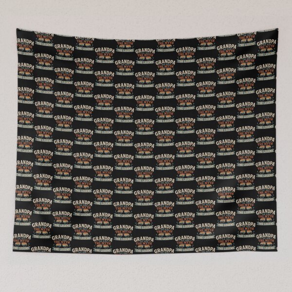 Item preview, Retro Grandpa Family Legend Vintage Quote Design designed and sold by BunBuntheDog-.