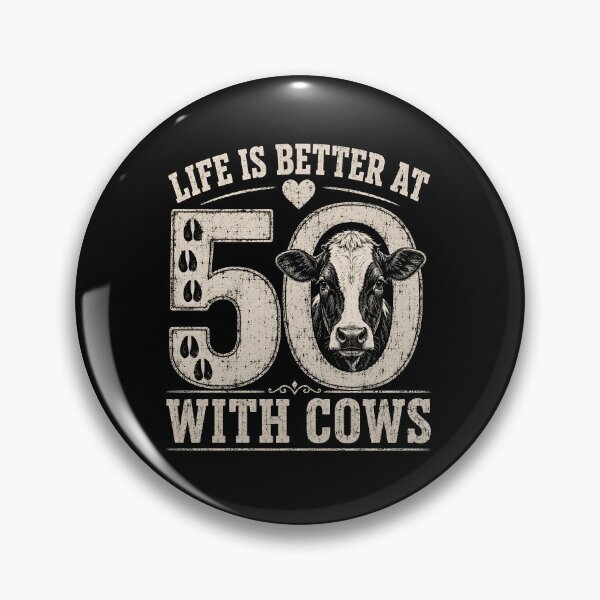 Item preview, Life is Better At 50 with Highland Cows designed and sold by zoes-ink.