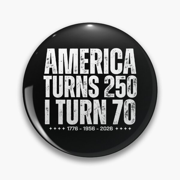 Item preview, America Turns 250 I Turn 70 designed and sold by John Q. Cardholder.