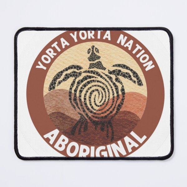 Item preview, Yorta Yorta Nation Aboriginal Turtle Art ! Sacred Turtle: Yorta Yorta Aboriginal Dot Art ! Indigenous Spirit: Yorta Yorta Aboriginal Nation Emblem ! Yorta Yorta Aboriginal Turtle Emblem designed and sold by Ulikedigital14.