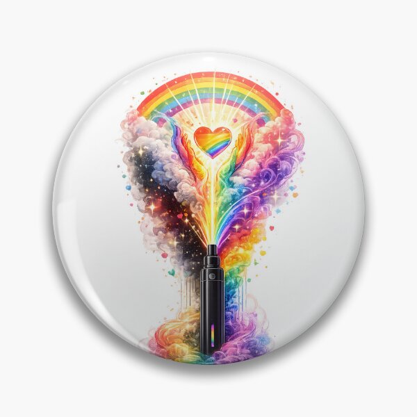 Item preview, Pride Clouds – Love in Every Puff designed and sold by House of Taste Vape Designs.