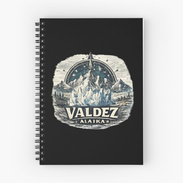 Item preview, Valdez Alaska and mountain art designed and sold by DamioPolArt.