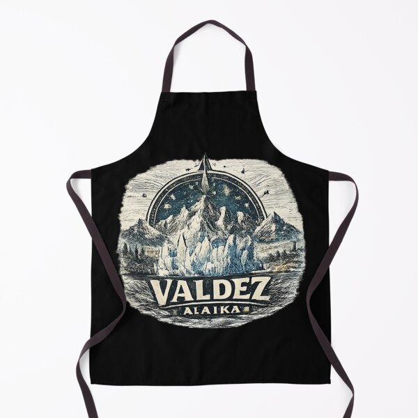 Item preview, Valdez Alaska and mountain art designed and sold by DamioPolArt.