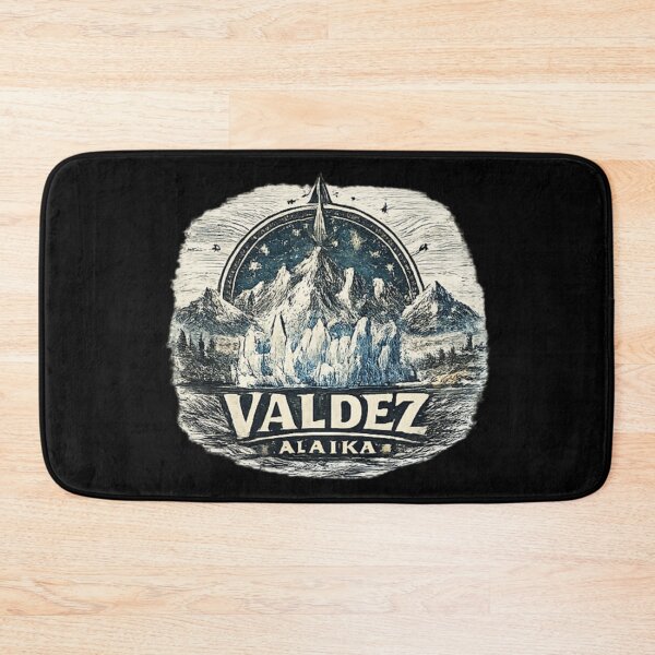 Item preview, Valdez Alaska and mountain art designed and sold by DamioPolArt.