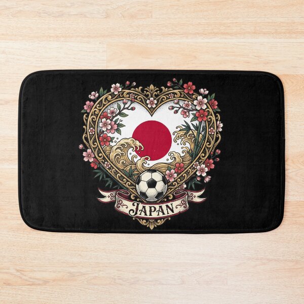 Item preview, Japan Heart Sakura Flag — Soccer World Cup 2026 designed and sold by David Mateo ArtWorks.